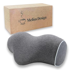 Melius Design Neck Relax Pillow, Neck Pillow, Stretchable Pillow, Birthday Gift, Gift for Men, Women, Mother's Day, Father's Day, Soft, Gray