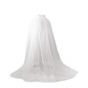 Springcmy Women Tulle Tutu Long Skirts Wedding Party Cocktail Prom
