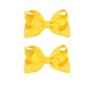 2 PCS 3inchs Hair Bows for Girls Grosgrain Ribbon Hair
