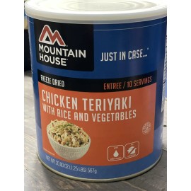 Mountain House Chicken Teriyaki - #10 Can - Freeze Dried - Best by 2047