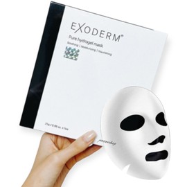 Exoderm/Pure Hydrogel Mask 5 sheets (1 box) + 1 additional sheet / 엑소덤/ 퓨어 하이드로겔 마스크 5매(1box)+추가1매