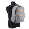 FUEL Virgo Classic Style Chambray Backpack With Exterior Organizer Pockets,