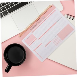 VILLFUL B5 Undated Weekly Planner Spiral to Do Planner with Daily Notebook Weekly Calendar Pad for Work Life Organization