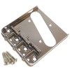 Telecaster Electric guitar bridge in chrome, ashtray type tele