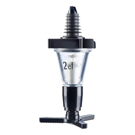 Westmark 92202260 Dosing Device, Measuring / Filling Unit: 2 cl, Plastic, Standard, Black/Transparent