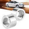 Acouto 2PCS Stainless Steel SS304 Oxygen Sensor Bung, Internal Thread