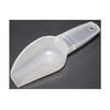 Tupperware Small Canister Scoop with Handle Classic Sheer White