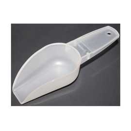 Tupperware Small Canister Scoop with Handle Classic Sheer White