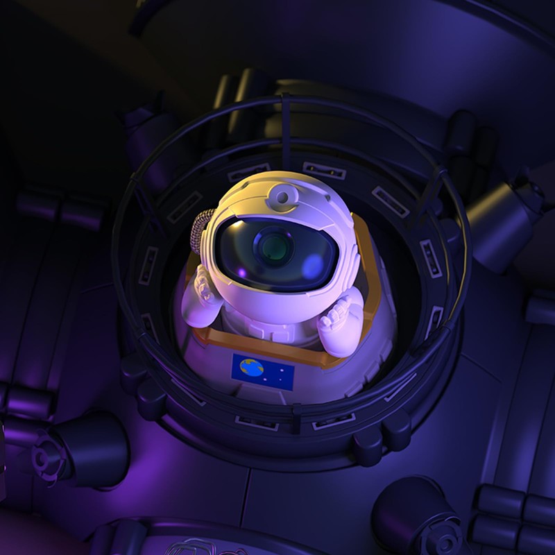 Panngu Galaxy Starry Sky Astronaut Projector, LED Space Night Sky