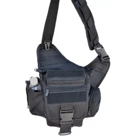 Explorer Messenger Bag, Black, 17 x 12 x 8-Inch