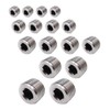 Metalwork 5 Sizes 304 Stainless Steel Pipe Fitting, Hex Countersunk