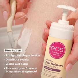 EOS Ultra moisturizing Shave Cream, Vanilla Bliss – Crema de Afeitar – Vainilla de Estados Unidos