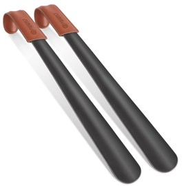 ZOMAKE Shoe Horn Long Handle for Seniors, Metal Long Shoehorn for Boots,16.5" Extra Long Shoe Horn for Men Women Kids