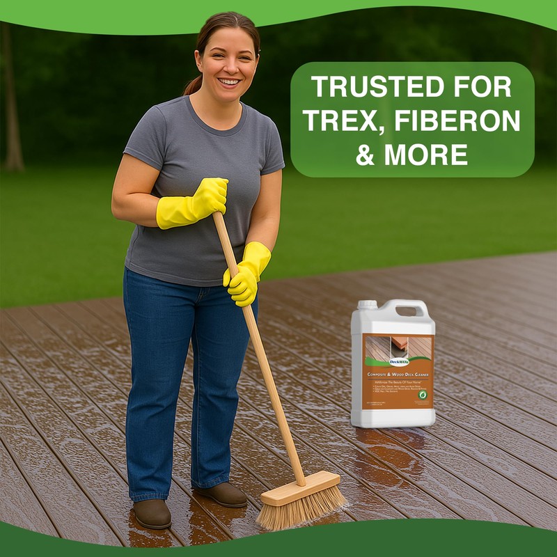 DeckMax Premium Deck Cleaner Kit | Deck Cleaner and Mildew