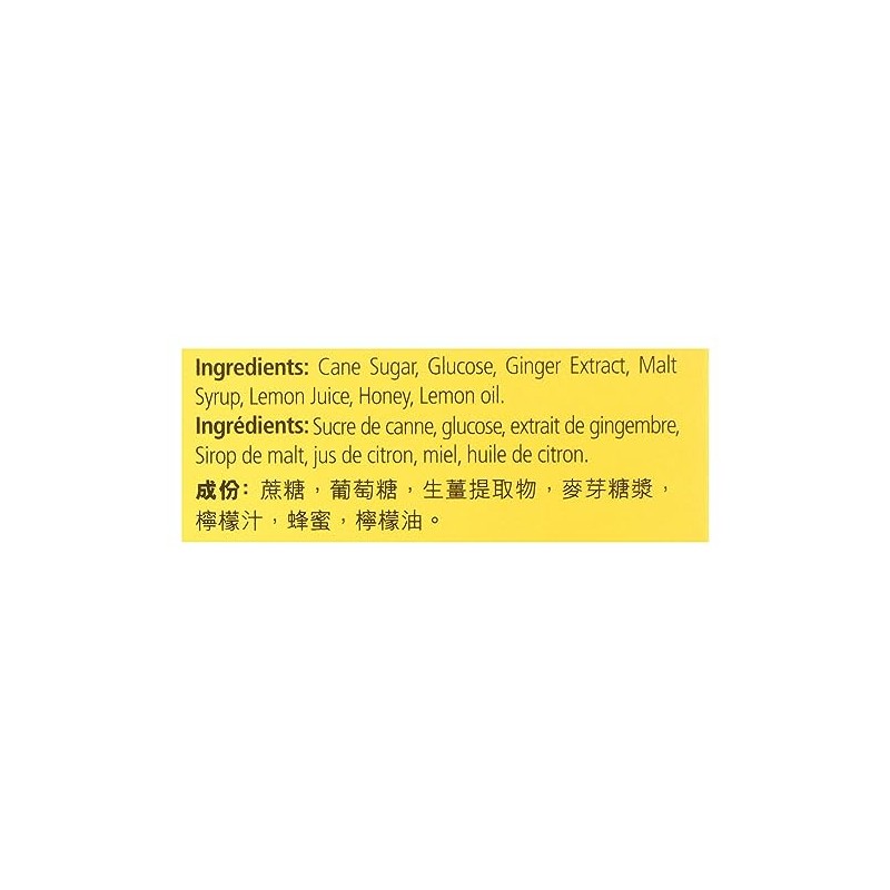 Prince Of Peace Lemon Ginger Honey Crystals Instant Tea, Decaffeinated,