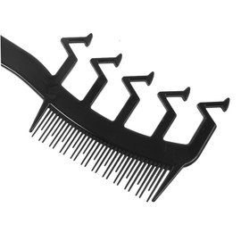 Gatuida Z Shape Wide Tooth Hair Comb Ergonomic Design for Effortless Styling Parting Lightweight Portable for Home Office Car Travel Use for All Hair Types