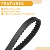 Partuto Drive Belt Motorcycle V-Belt for Suzuki UU125 UU125T-2 UY125T