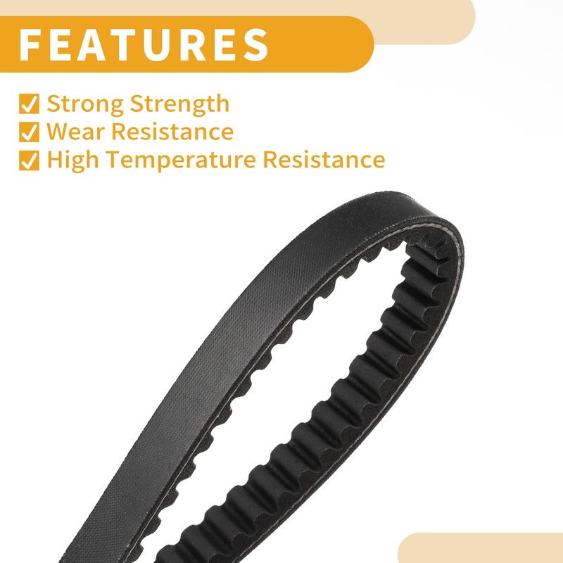 Partuto Drive Belt Motorcycle V-Belt for Suzuki UU125 UU125T-2 UY125T