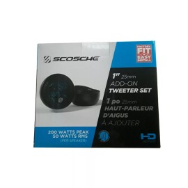 Scosche HDTW1F 1" Tweeter 200 Watts Max 50 RMS