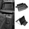 HGWEI 2Pcs Center Console Organizer Compatible with Nissan Pathfinder 2022-2026