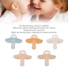 Silicone Baby Pacifier Bite Resistant Teething Discomfort Relief Washable Silicone