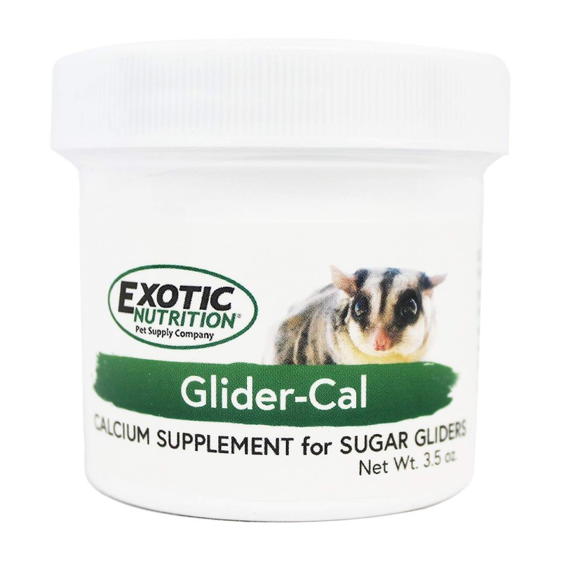 Exotic Nutrition Glider-Cal (3.5 oz.) - Calcium Supplement for Sugar
