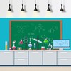 Science Lab Backdrop Cartoon Chemistry Laboratory Classroom Photography Background Lab