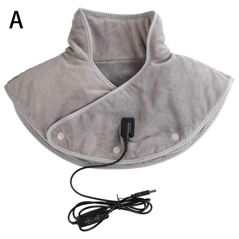 Heated Neck and Shoulder Wrap for Relaxation – 3-Level Warming