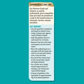 Dr Oetker Leaf Geletine 13g x 3 (Bundle of 3 Units)