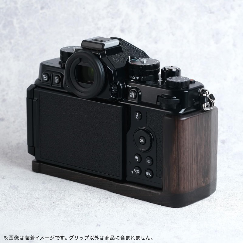 SHOTEN Camera Wood Grip/Hand Grip for Nikon Z f Zf-GP
