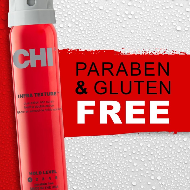 CHI Infra Texture Dual Hair Spray, For Shine, Movement &