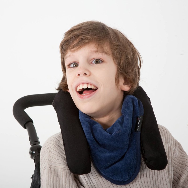 Mum2Mum Plus Special Needs Youth Bandana Bib in Navy