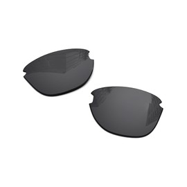 1.6MM Polarized Replacement Lenses for Oakley Frogskins Lite OO9374 63mm Sunglasses, UV Protection, Dark Mirror Lens, Repair Parts&Kit (Dark Black)