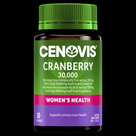 Cenovis Buy Cenovis Cranberry 30000 30 Capsules Online | Chempro Chemists