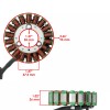For Honda Stator For Honda Rancher 350 TRX350 TRX350FE TRX350FM
