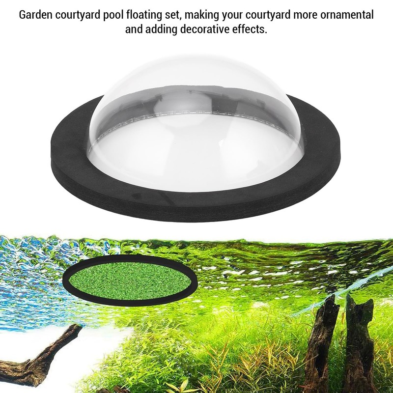 Fockety Pond Fish Dome Heavy Duty Plastic Dome Clear Design