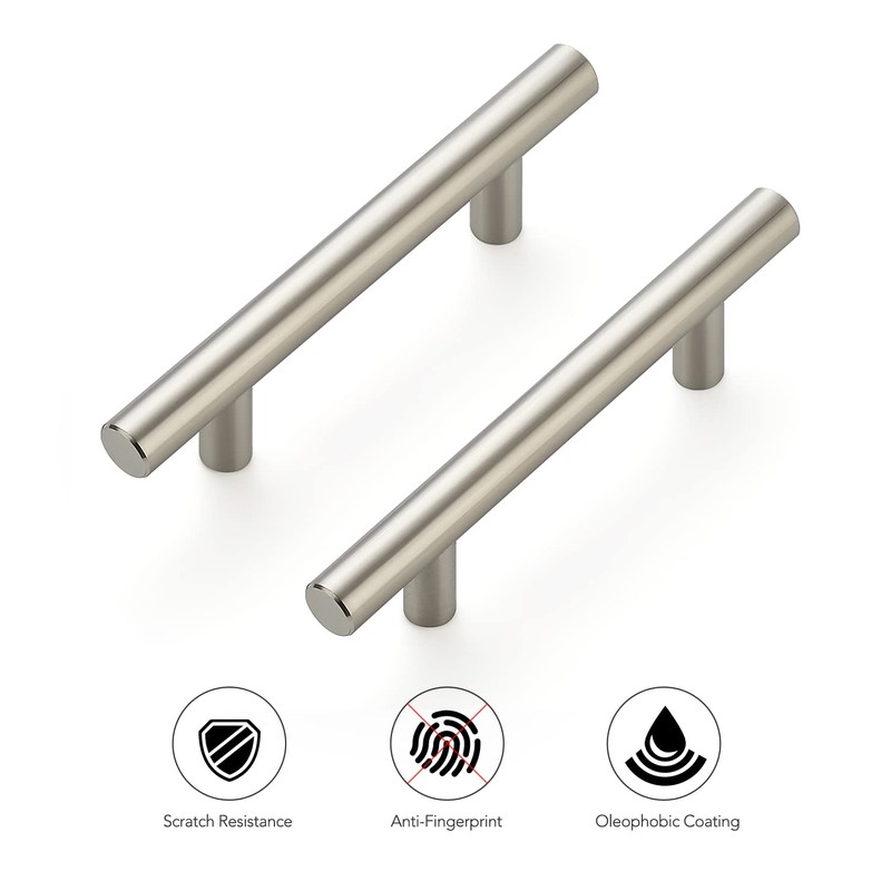 Ravinte 30 Pack | 5'' Cabinet Pulls Satin Nickel Stainless
