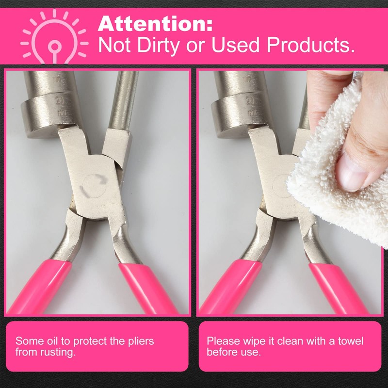 SPEEDWOX 3-Stage Wire Loop Pliers, 0.5 inch (13 mm), 0.6