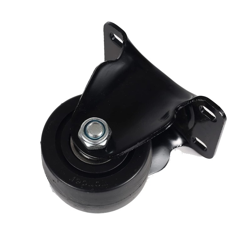 FactorDuty 2.5 inch Heavy Duty Polyurethane Caster Wheels Rigid Fixed