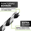 Pinava® Wood Drill Bit Set Long [Stable & Sharp] -