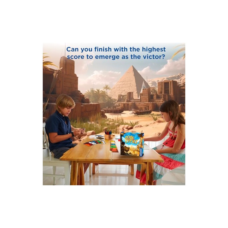 Thames & Kosmos - Juego de cartas Lost Cities (2
