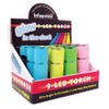 Infapower F007 9 LED Glow in The Dark Torch, Pack