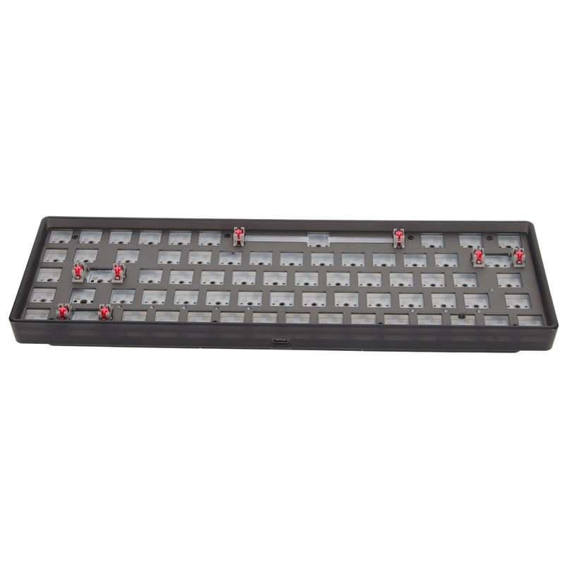 Mechanical Keyboard Kit 68 Keys 2.4G BT Wired Mode 65%