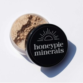 Honeypie Minerals - Natural Mineral Foundation - Fair - 10g - Vegan, Cruelty-free Makeup, Loose Face Powder