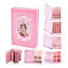 5 En 1 Paleta Sombras, Contorno, Iluminación, Labial Y Rubor