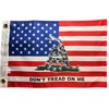 Small 12''x18" Flag Don't Tread on Me American Flag Gadsden