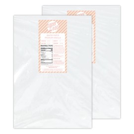 paper2eat edible Wafer Paper Sheets Premium 8.5" x 11" - 100 count - 0.60 mm - VANILLA FLAVORED