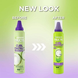 Garnier Fructis Style Curl Construct Creation Mousse, 6.8 Oz, 1 Count