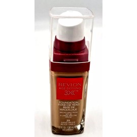 Revlon NEW REVLON AGE DEFYING 3X FOUNDATION- 25 SAND BEIGE