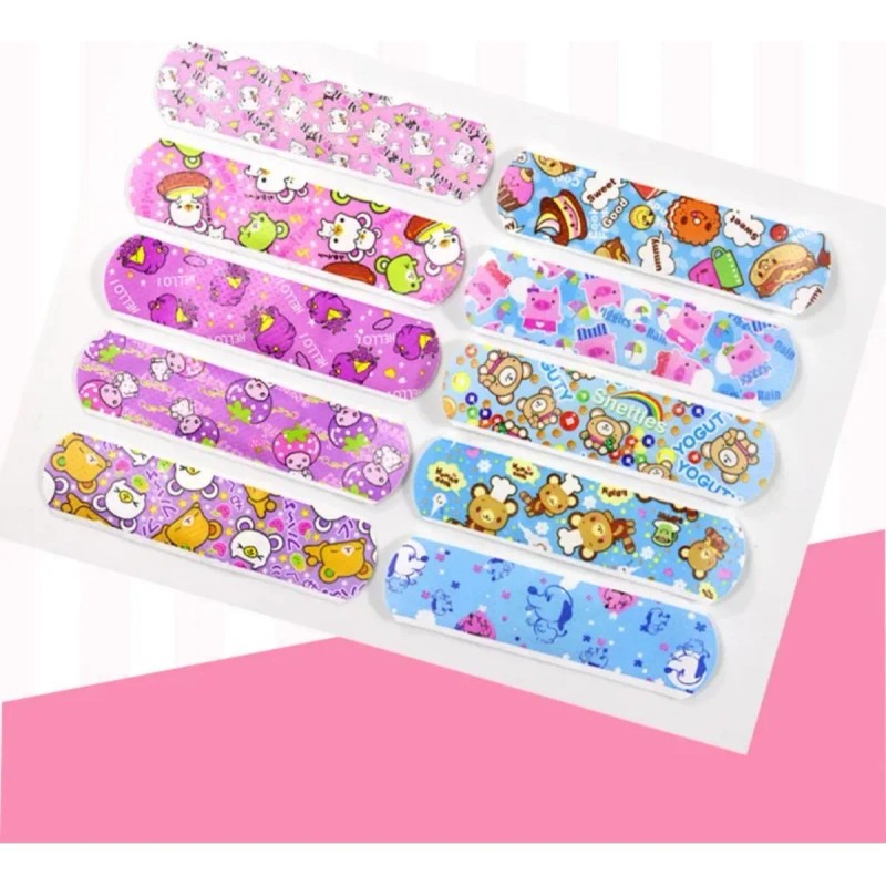 120 Curitas Infantiles Adhesivas Divertidas E Impermeables